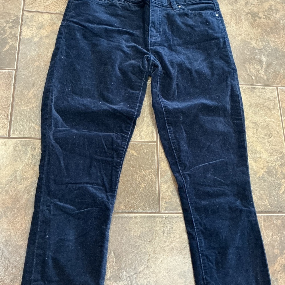🥵 Tommy Hilfiger Dark Blue velvet Pants - Picture 4 of 6